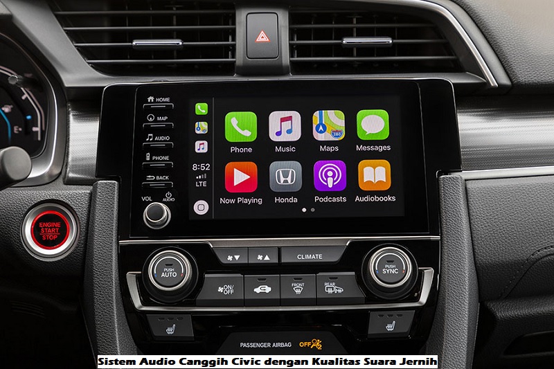 Sistem Audio Canggih Civic
